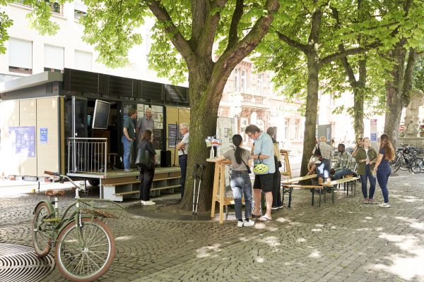 MobiLab auf dem Werderplatz